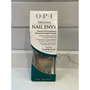 OPI Nail Envy Original Formula Nail Strengthener Maximum ProWide Brush 0.5 fl oz